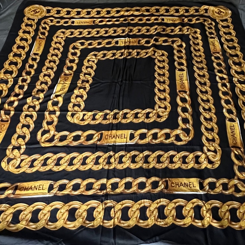 Chanel Silk Scarf